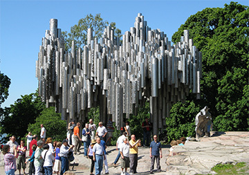 Monumento a Jean Sibelius en Helsinki