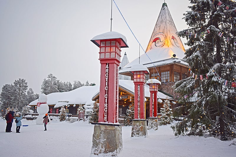 Laponia en Navidad