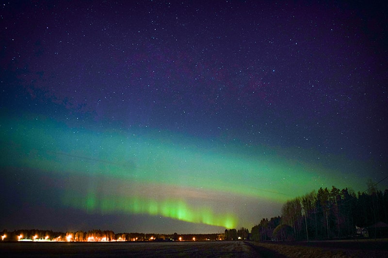 auroras boreales laponia Ã©poca